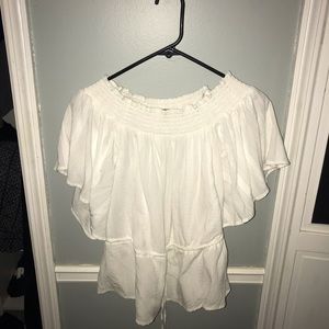 Abercrombie off the shoulder peplum